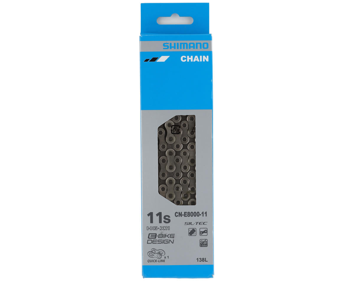 Shimano STEPS CN-E8000 XT 11spd 126 Link Chain W/Quick Link