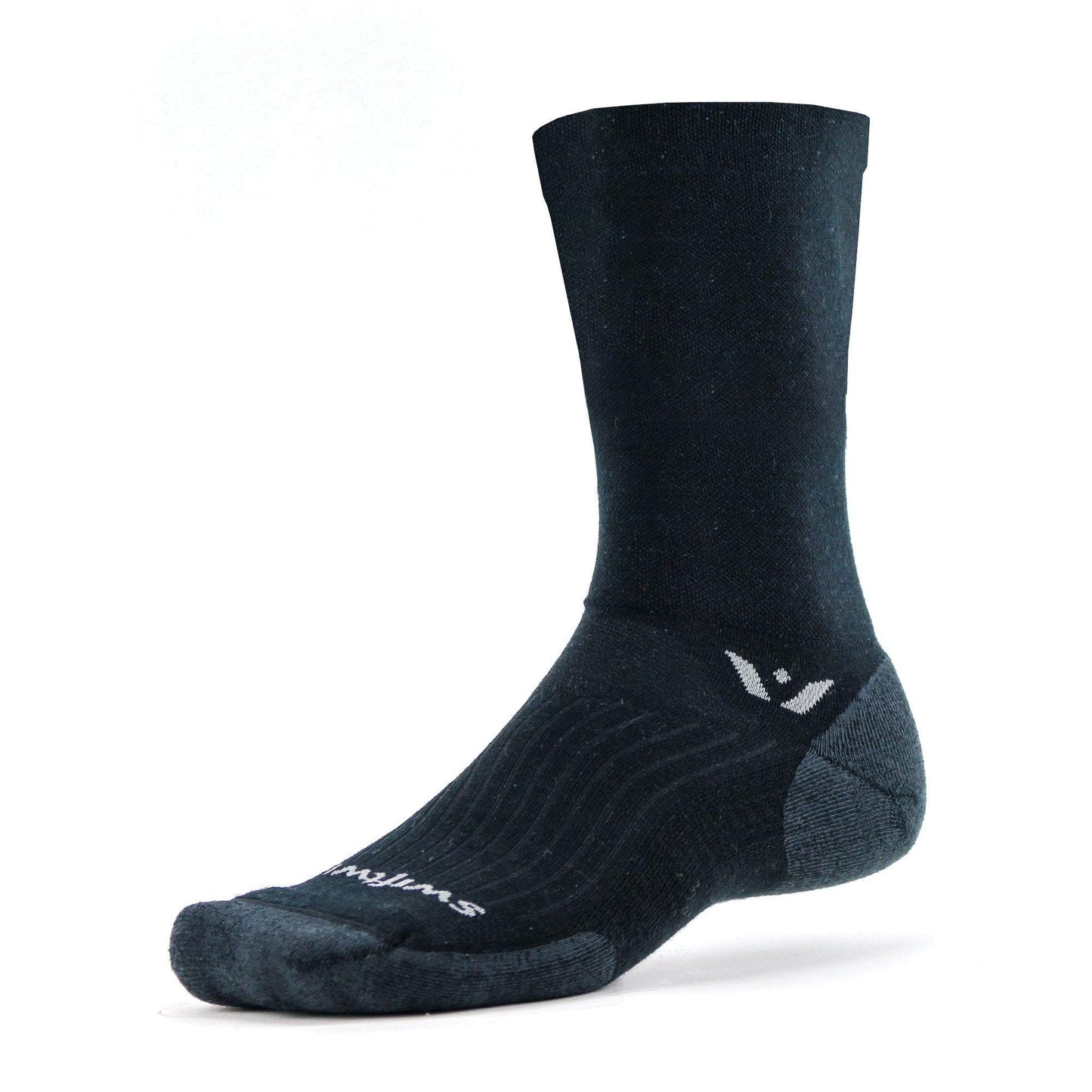 Swiftwick Pursuit Merino Seven Sock - Black