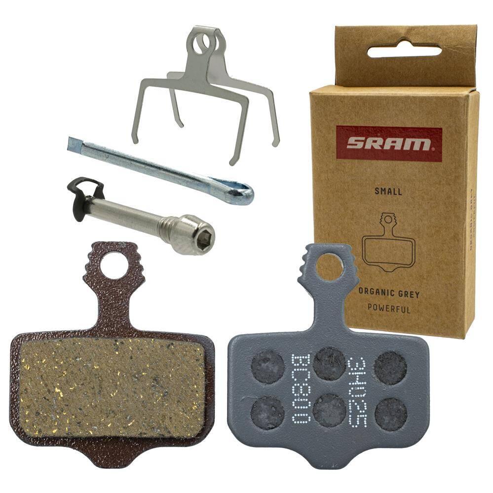 Sram Elixir R SRAM 2 Piece Road, Elixir, DB, Level Pads - Organic/Steel Disc Brake P ...
