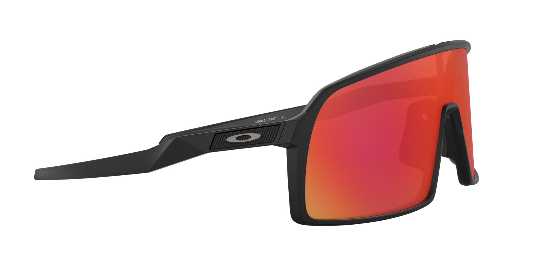 Oakley Sutro Matte Black Prizm Trail Torch Sunglasses - Performance Eyewear for Trail Cycling