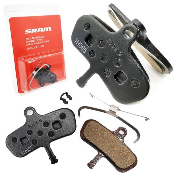 SRAM TRAIL, GUIDE, G2 - Organic/Aluminium Disc Brake Pads